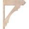 Ekena Millwork Olympic Arts & Crafts Smooth Outlooker, Douglas Fir, 7 1/2"W x 26"D x 32"H OUT08X26X32OLY03SDF - alternate 3